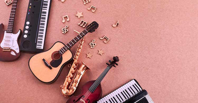 استعدادیابی آلات موسیقی
