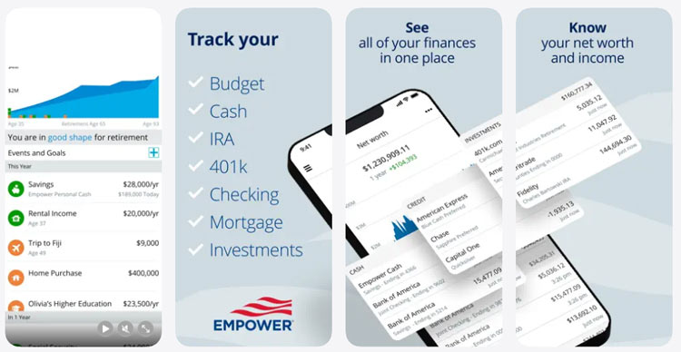 Empower Personal Dashboard ا ِم‌پاوِر پرسنال داشبورد