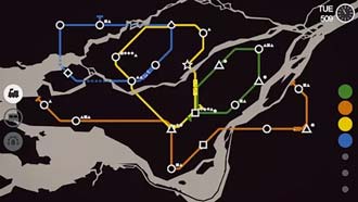 بازی خلاقانه Mini Metro